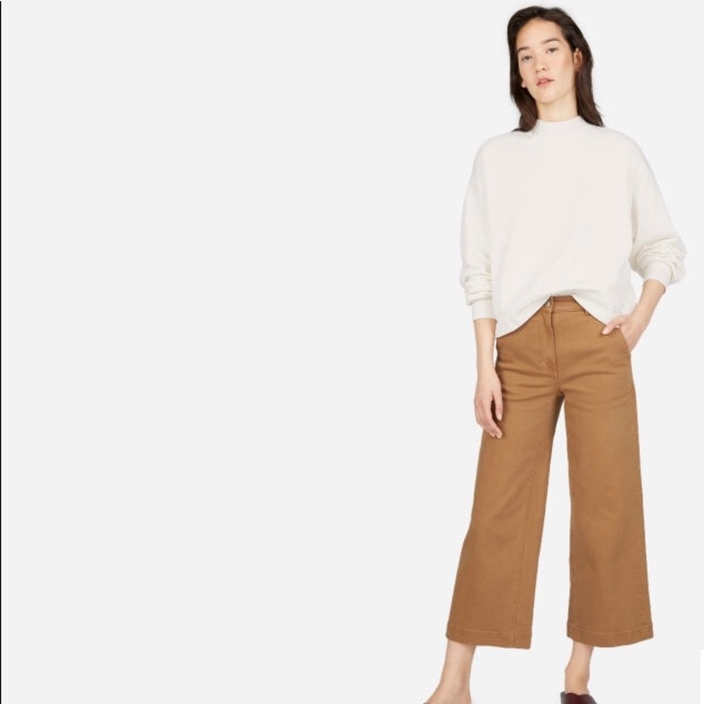 Everlane Classic French Terry Mockneck Sweatshirt